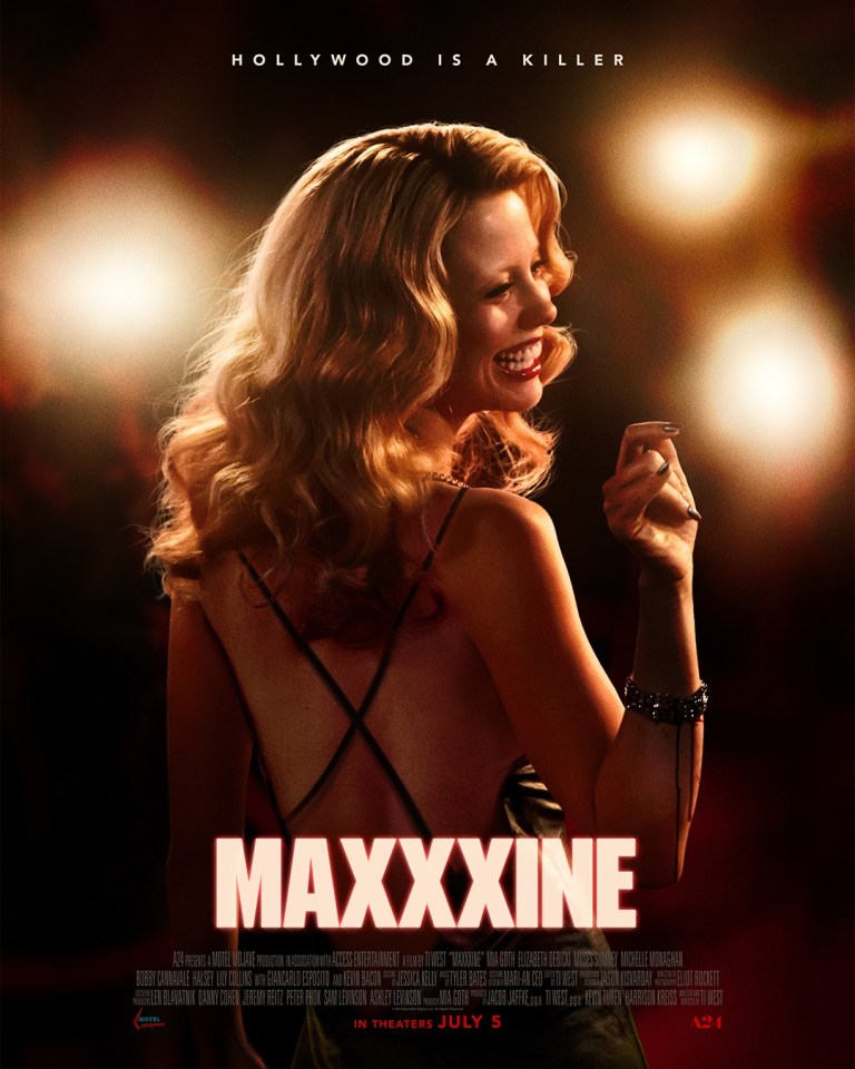 MaXXXine: il nuovo trailer (in inglese) dello slasher con Mia Goth